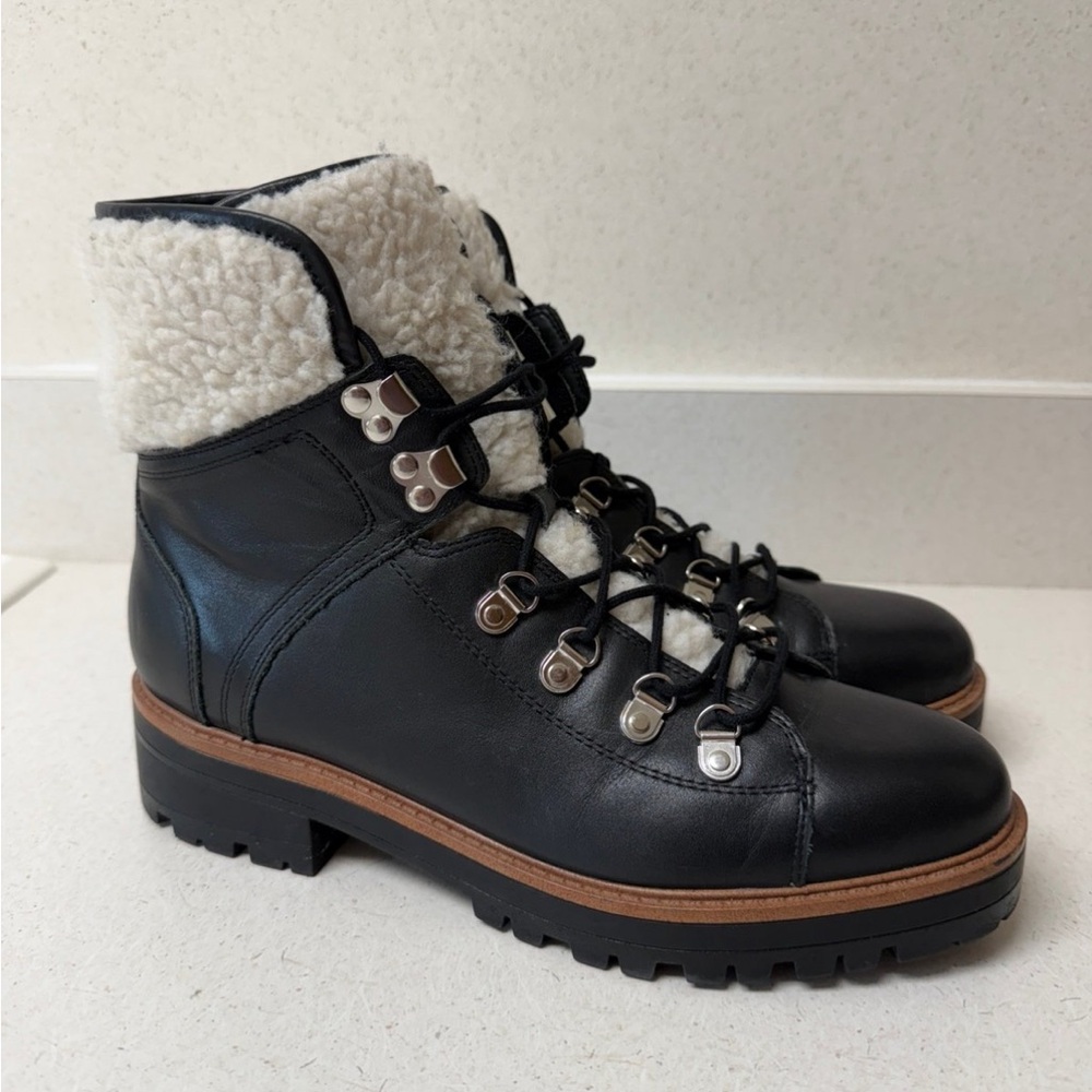Marc Fisher Black Leather Boots